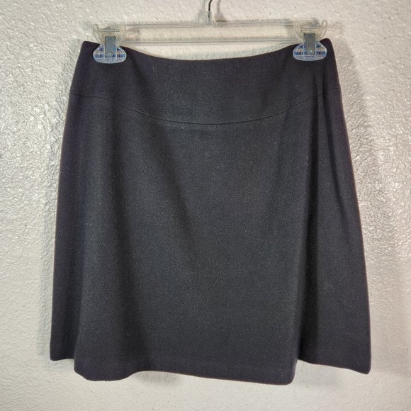 Compagnie Internationale Express Womens Black Jacket & Skirt Petite 7/8 WoolBlnd - Picture 9 of 15